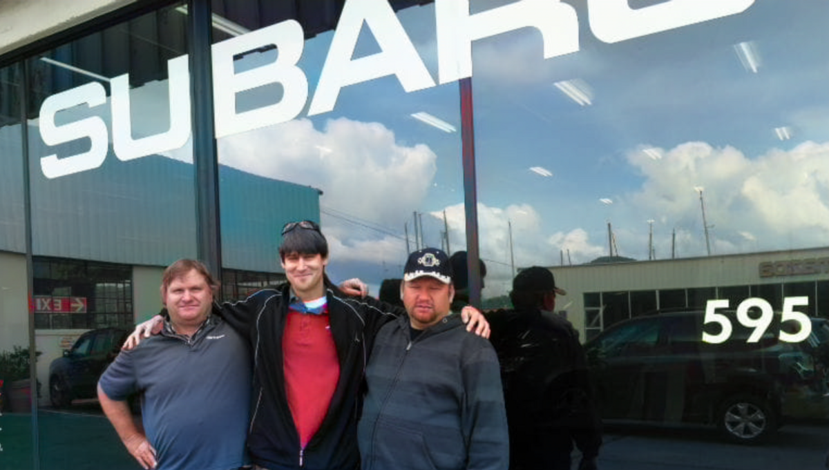 Subaru, Scott and Gavin